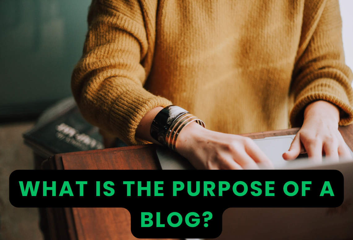 What is the purpose of a blog