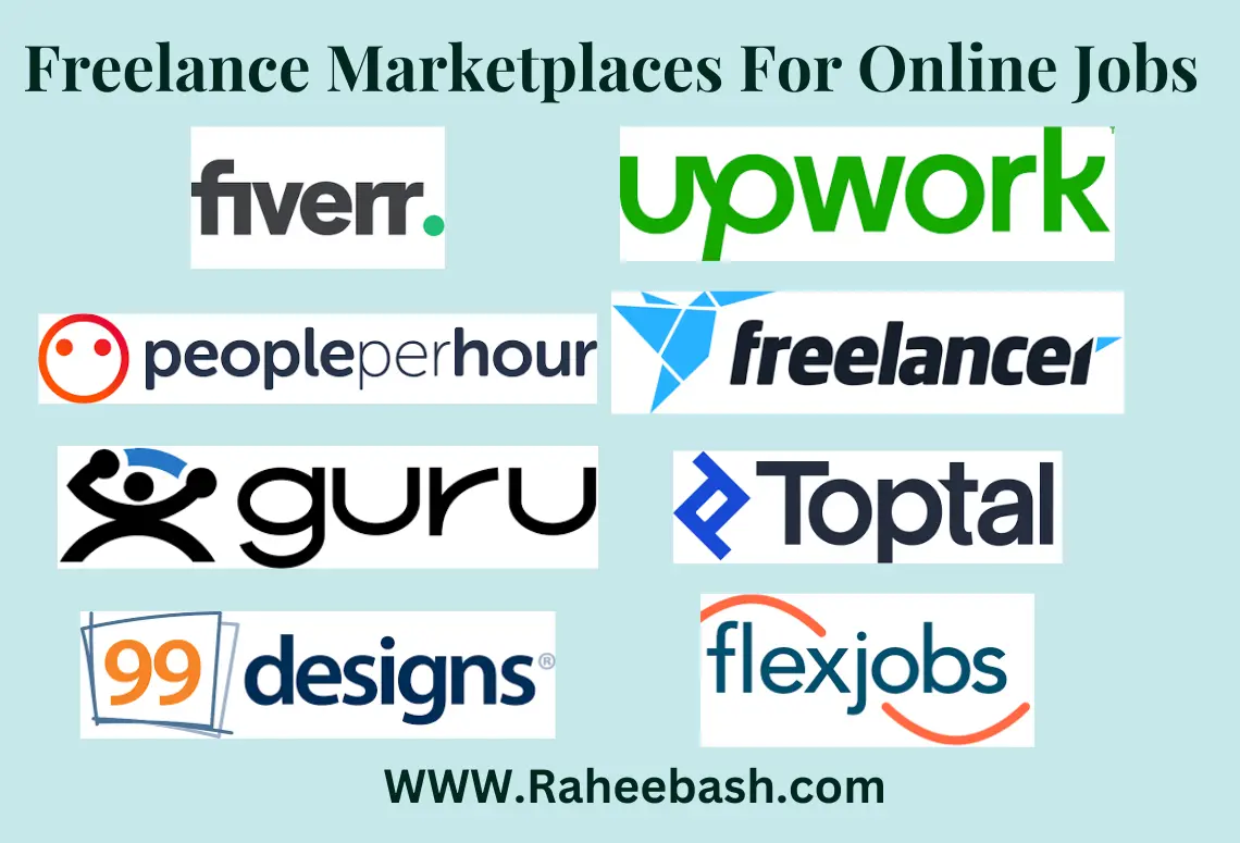 Freelance Marketplaces For Online Jobs